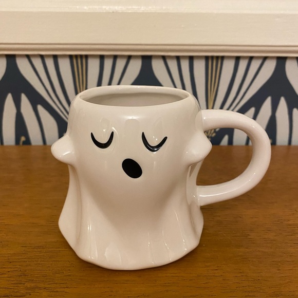 Target Spritz Stonewear Halloween Sleepy Ghost Mug - Picture 1 of 4
